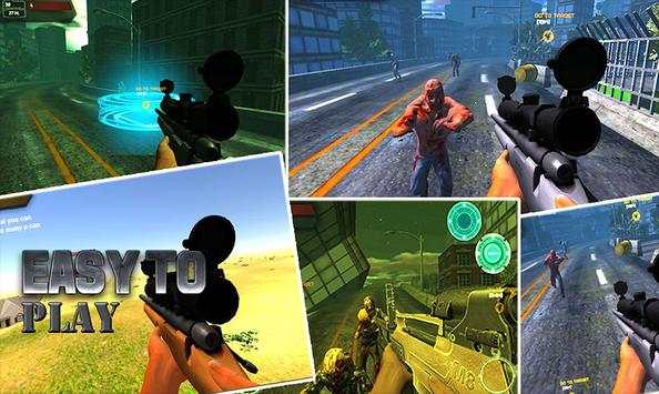 zombie Sniper - black hunter screenshot 3
