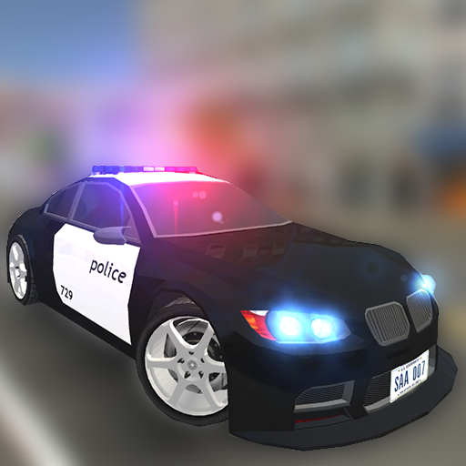 असली पुलिस कार ड्राइविंग v2 आइकन