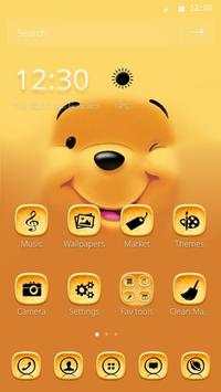 Theme for Lovely Pooh Bear. screenshot 4