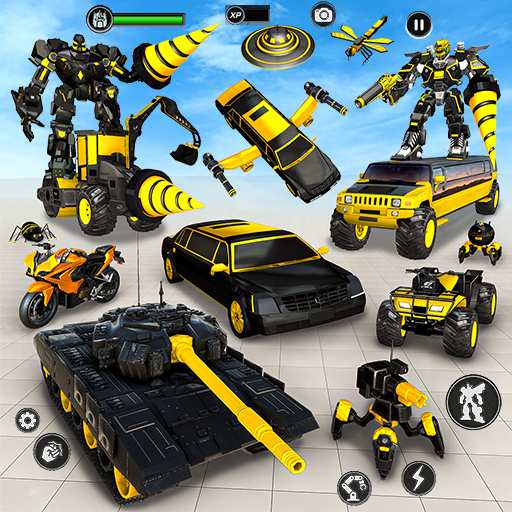 Incredible Robot Game Car Game icon
