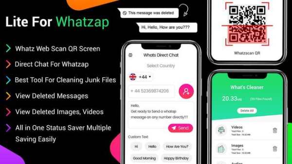 Lite For Whatsapp - Lite App, Whats Scan screenshot 1