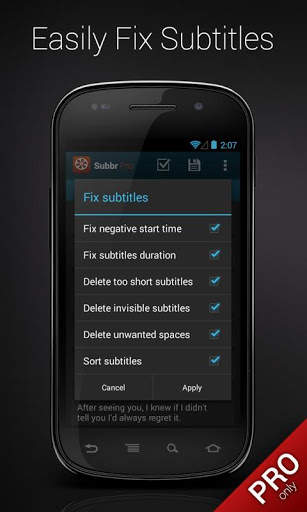 Subbr Free: Subtitle Editor screenshot 3