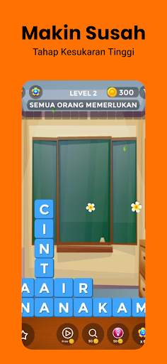 Perkataan Meletop! - Permainan Teka Silang Kata screenshot 2