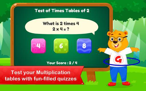 Multiplication Tables : Maths Games for Kids screenshot 2