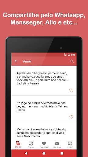 Mensagens Prontas, frases, status e legendas screenshot 9