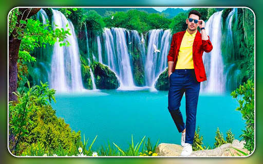 Waterfall Photo Editor:Waterfall Photo Frames 2020 2 تصوير الشاشة