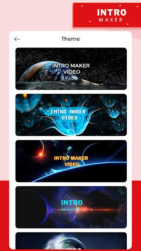 Intro Movie Maker With Music screenshot 1