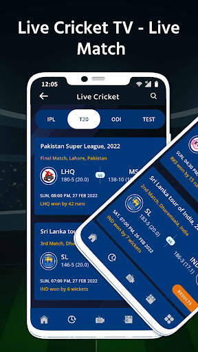 Live Cricket TV - Live Match 2 تصوير الشاشة