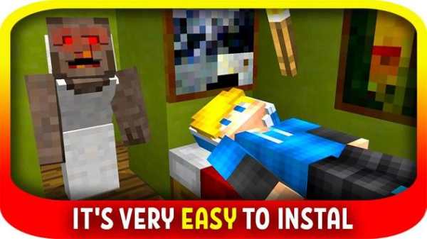 New granny horror map for minecraft screenshot 2