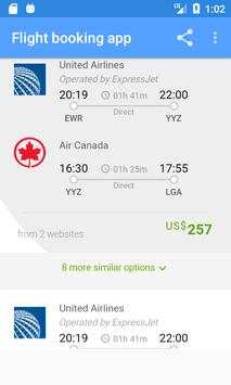 airstar - flight booking app screenshot 2