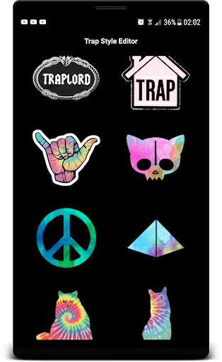 Trap Stickers Photo Editor Trap Quotes screenshot 6