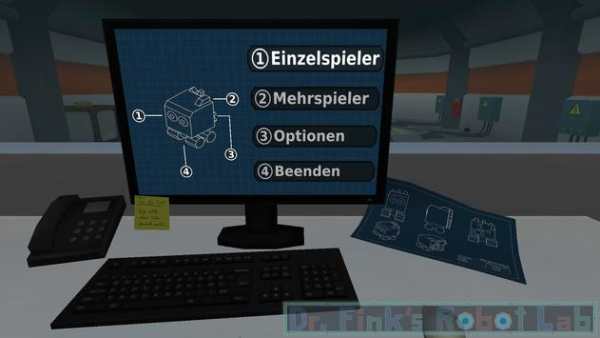 Dr Fink's Robot Lab screenshot 4