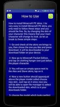 Top Skins for Minecraft PE screenshot 8