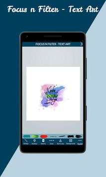 Focus n Filter - Text Art screenshot 7