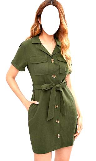 Women mini dress Photo Suit screenshot 13