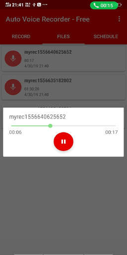 AVR- Auto Voice Recorder - Free Recording App screenshot 6