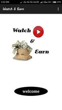 Watch & Earn - Unlimited Money स्क्रीनशॉट 1