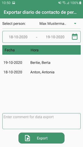 Control de la fiebre screenshot 5