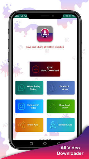 Whats Status Saver - Video Dow screenshot 1