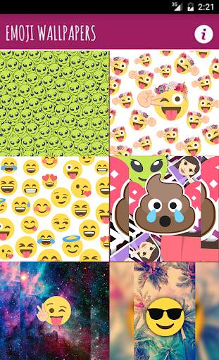Emoji Wallpapers Free screenshot 1