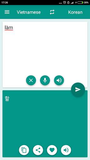 Korean-Vietnamese Translator скриншот 3