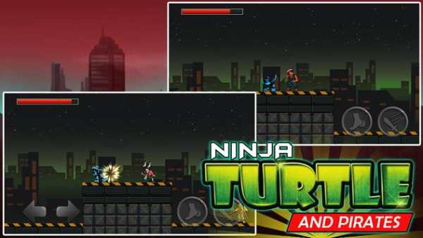 Ninja and Turtle Shadow Pirate screenshot 2