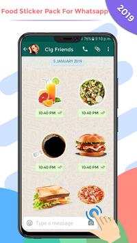 Food Sticker Pack For Whatsapp 2019 screenshot 4