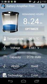 Battery Amplifier Pro  (Saver) скриншот 2