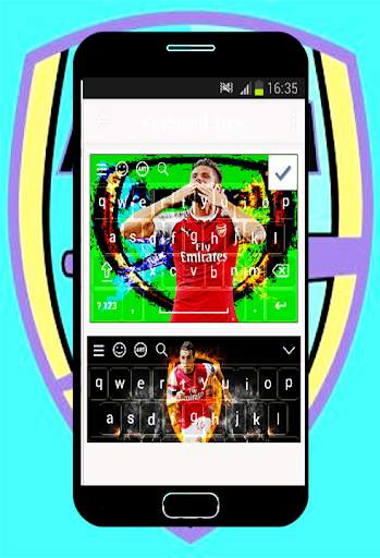 New keyboard for arsenal screenshot 1