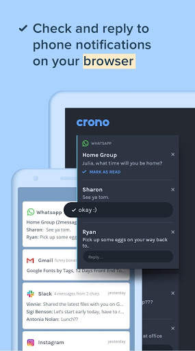 Crono: رفيق مركز إخطارات شخصي 1 تصوير الشاشة