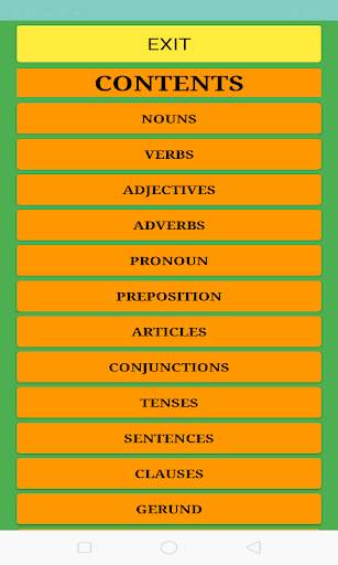 ENGLISH GRAMMAR IN MALAYALAM - OFFLINE screenshot 2