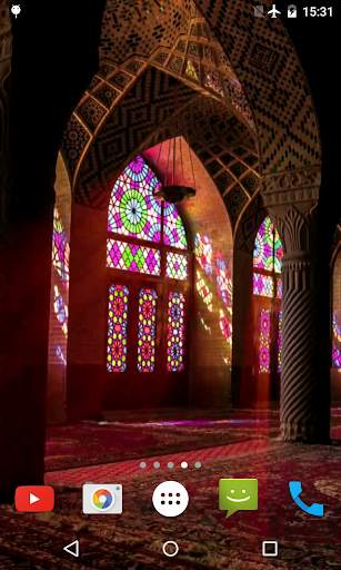 Inside Mosque Live Wallpaper screenshot 1