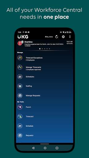 UKG Workforce Central скриншот 1