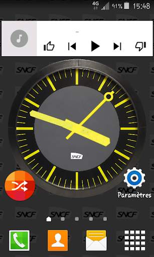 SNCF Clock screenshot 2
