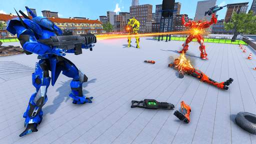 Real Horse Robot Transforming Games - Robot Car 3D screenshot 3