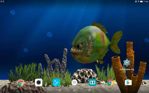 Aquarium Fish 3D Wallpaper screenshot 9