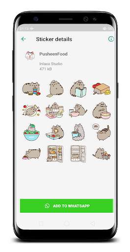 Cat Funny Sticker for WAStickerApps screenshot 7