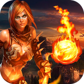 fire bubble icon