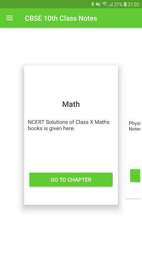 10th Class CBSE  Notes (All Subjects Offline) screenshot 1