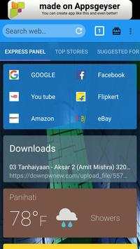 F Browser screenshot 2