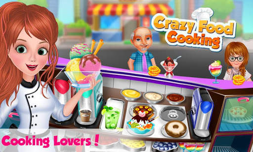 Chef Girl Craze Food Cooking - Restaurant Games screenshot 1