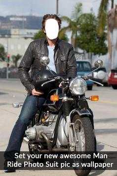 Men Bike Photo Suit 4 تصوير الشاشة