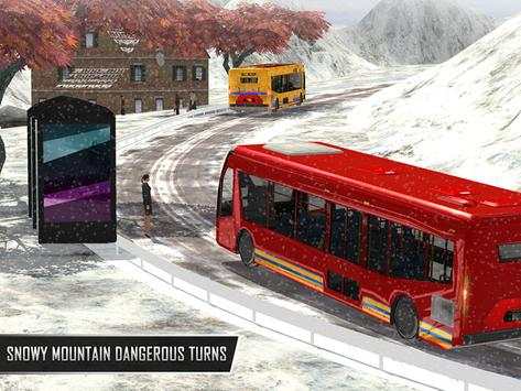 Snowy Bus Drive screenshot 7