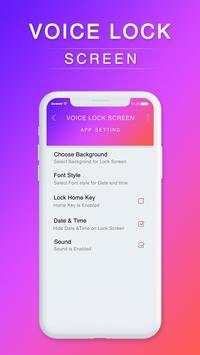 Voice Screen Lock : Screen Lock By Voice 3 تصوير الشاشة