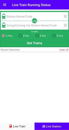 Live Train Running Status स्क्रीनशॉट 6