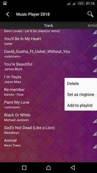 Music Player 2018 screenshot 2