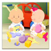 Talking Baby Twins icon