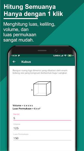 Bangun Datar dan Ruang - Kumpulan Rumus screenshot 2
