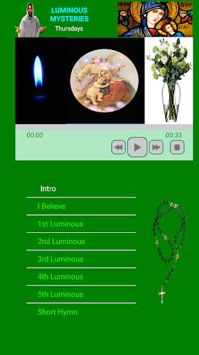 Rosary Novena Audio Offline Litany & Divine Mercy screenshot 4