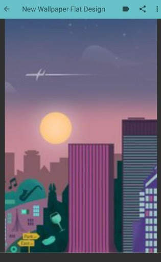 Wallpaper Flat Design screenshot 5